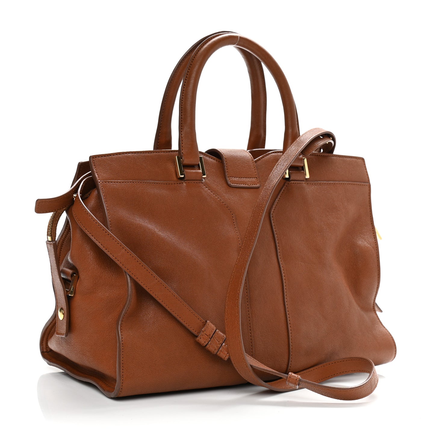 Sheepskin Small Cabas ChYc Brown