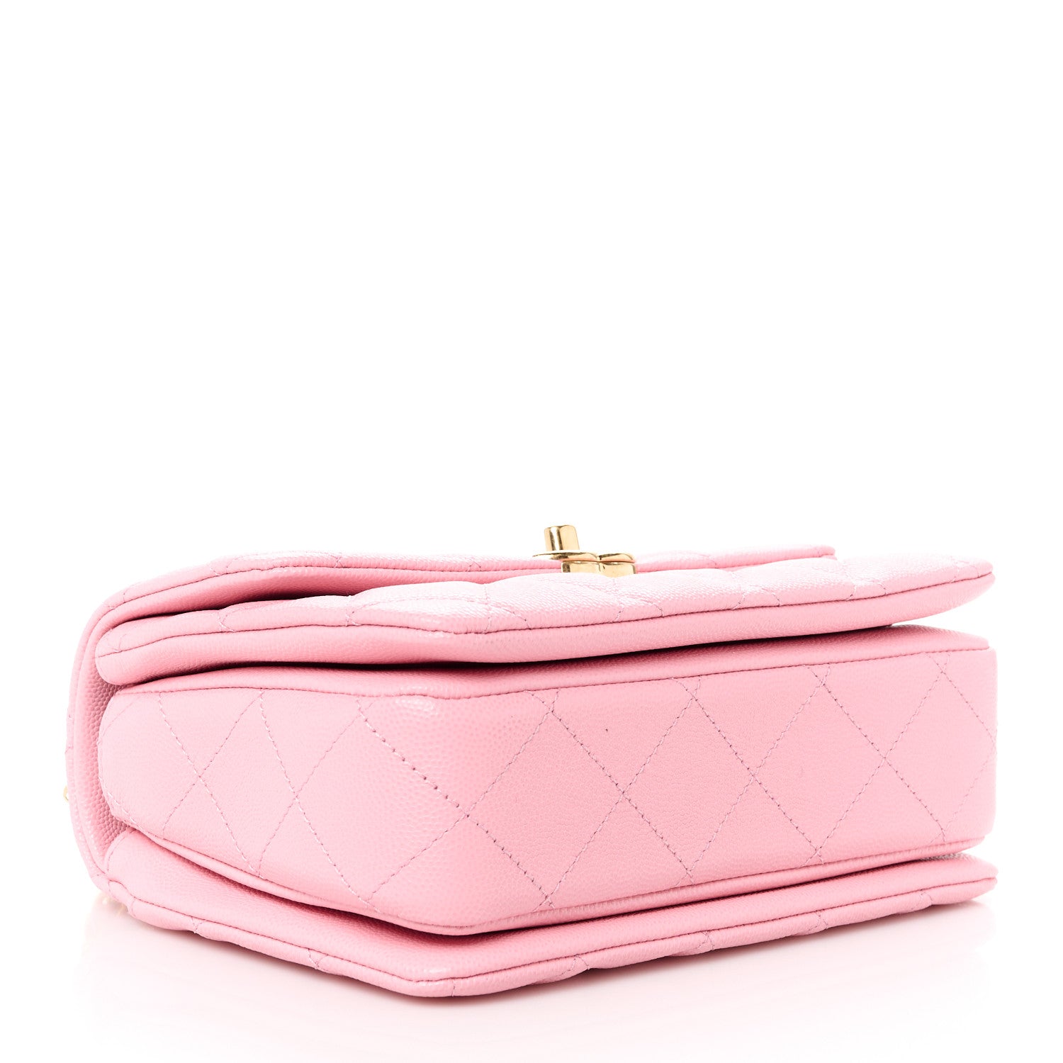 Chanel Caviar Quilted Mini Coco First Flap Pink 4 of 10