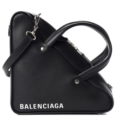 Balenciaga Calfskin XS Triangle Duffle Black 1 of 10