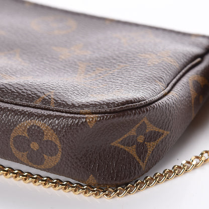 Louis Vuitton Monogram Mini Pochette Accessories 6 of 9