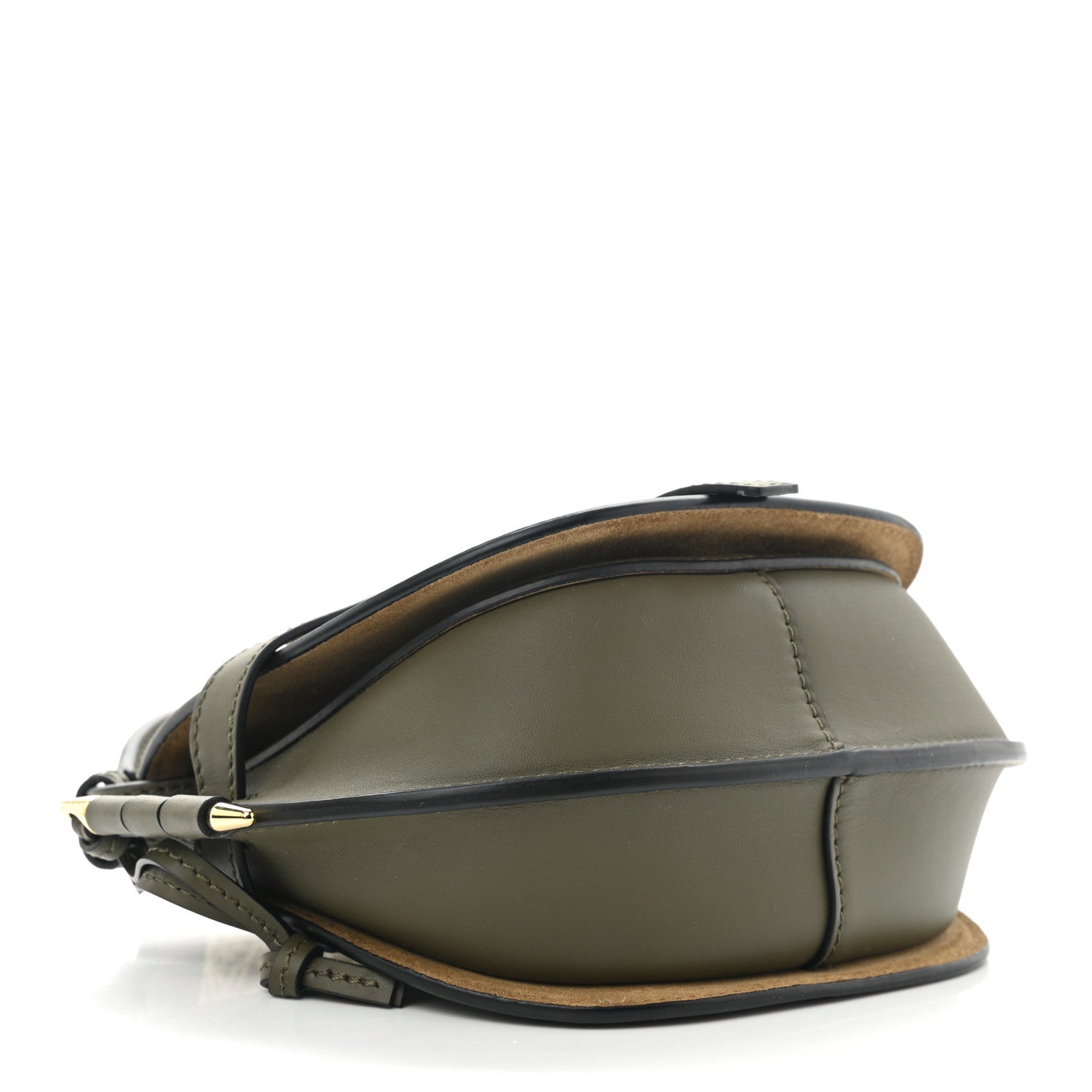 Loewe Calfskin Jacquard Mini Gate Dual Bag Autumn Green 4 of 8