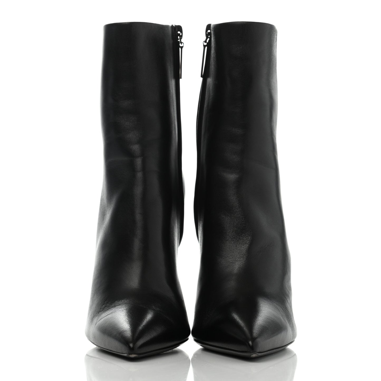 Calfskin Opyum Ankle Boots 38 Black