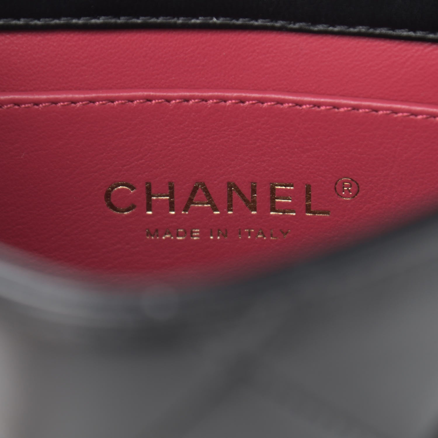 Chanel Lambskin Enamel Quilted Mini Pending CC Square Flap Black 6 of 11