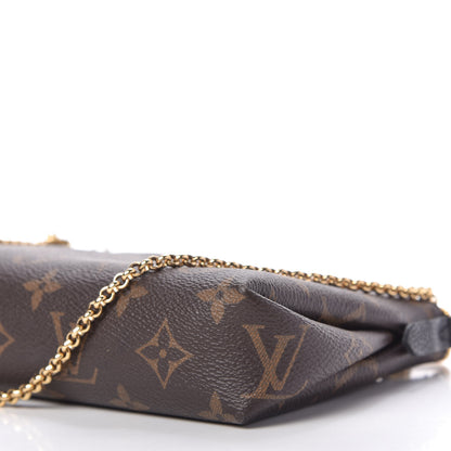 Louis Vuitton Monogram Pallas Clutch Black 7 of 11