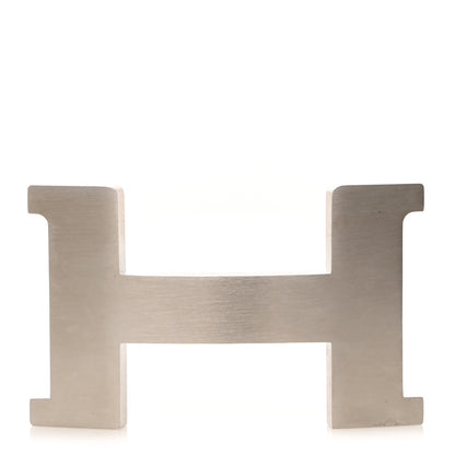 Hermes Brushed Palladium 42mm Constance 2 Belt Buckle 1 of 4