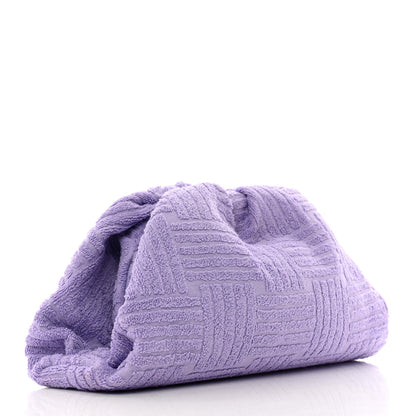Bottega Veneta Sponge Fabric The Pouch Clutch Wisteria 3 of 10
