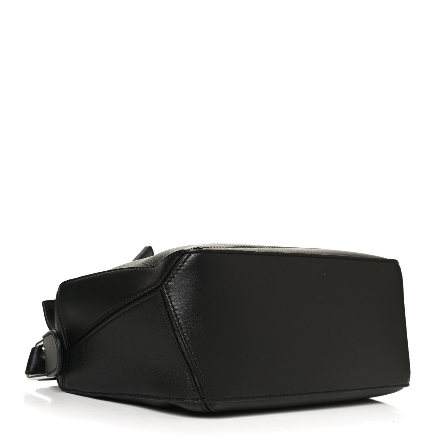 Calfskin Small Puzzle Bag Black
