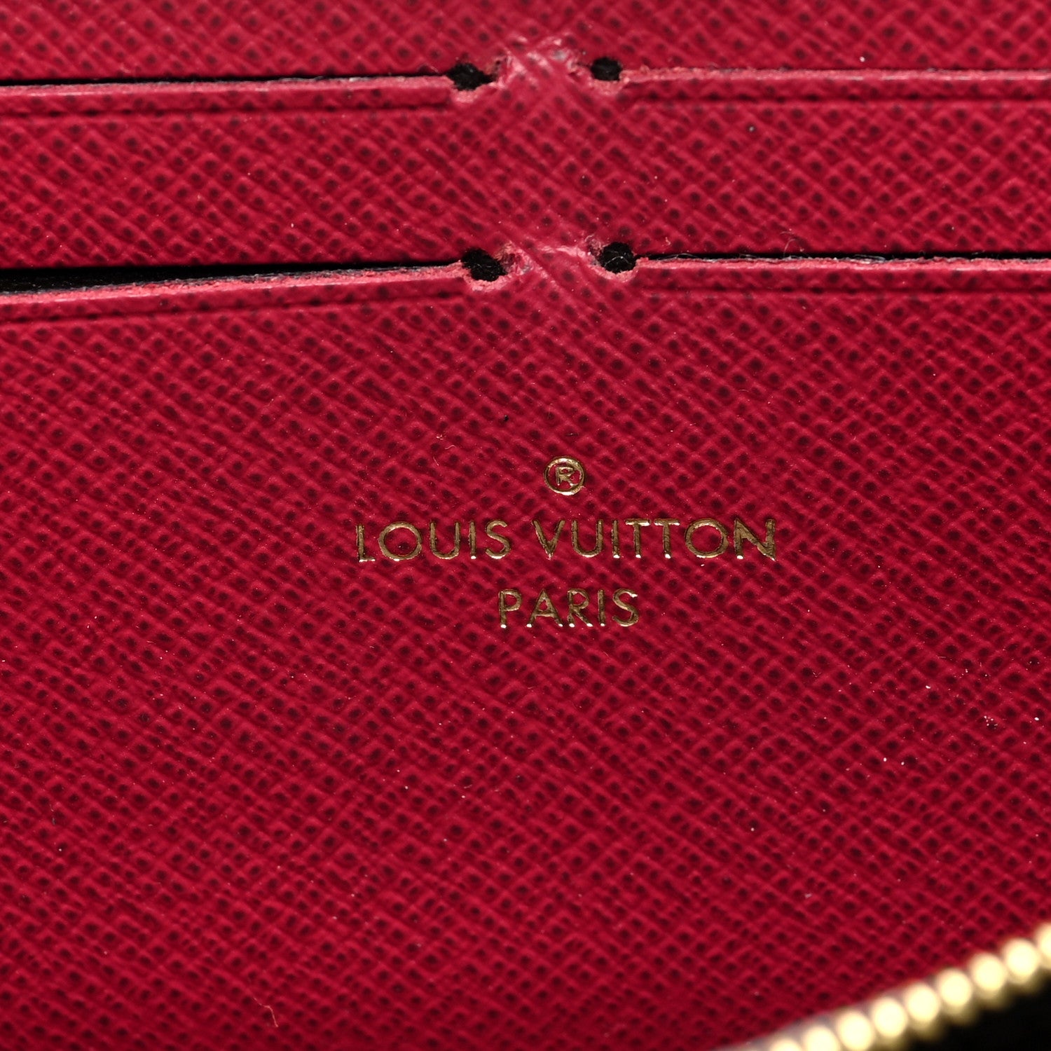 Louis Vuitton Monogram Clemence Wallet Fuchsia 6 of 7