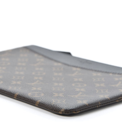 Louis Vuitton Monogram Daily Pouch Black 6 of 8