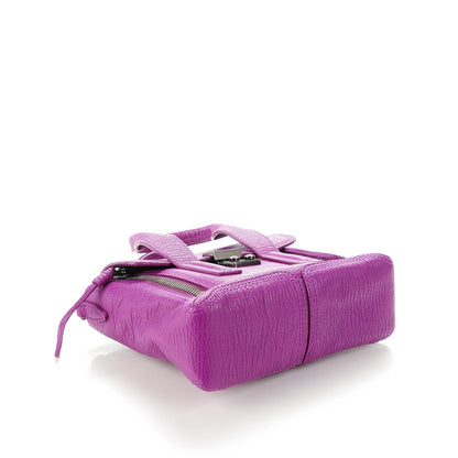 3.1 Phillip Lim 3.1 Textured Calfskin Mini Pashli Satchel Orchid 4 of 7
