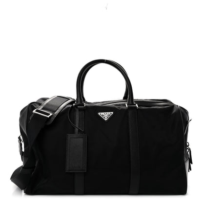 Prada Re-Nylon Saffiano Duffle Bag Black 1 of 9