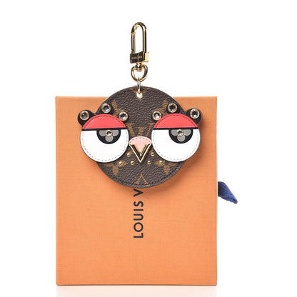 Louis Vuitton Monogram Animal Faces Bird Bag Charm 4 of 4