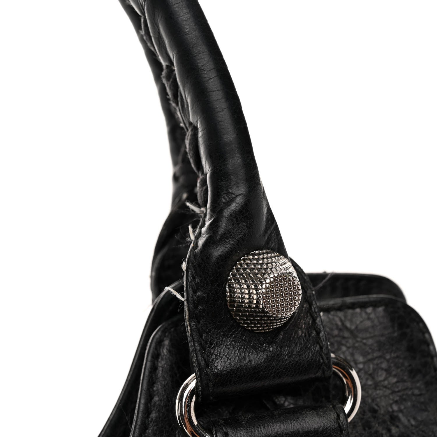 Balenciaga Agneau Giant 21 Silver Hardware Folder Black 10 of 10