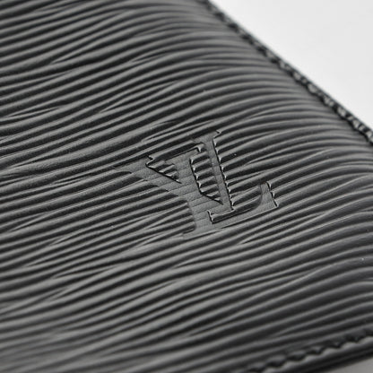 Louis Vuitton Epi Sac D'Epaule GM Black 7 of 8