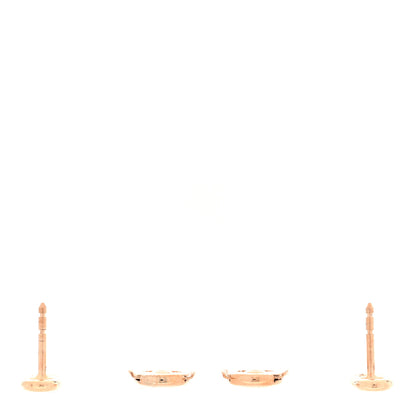 Hermes 18K Rose Gold TPM Farandole Stud Earrings 3 of 5