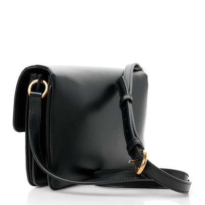 Saint Laurent Smooth Calfskin Le Maillon Satchel Black 3 of 14
