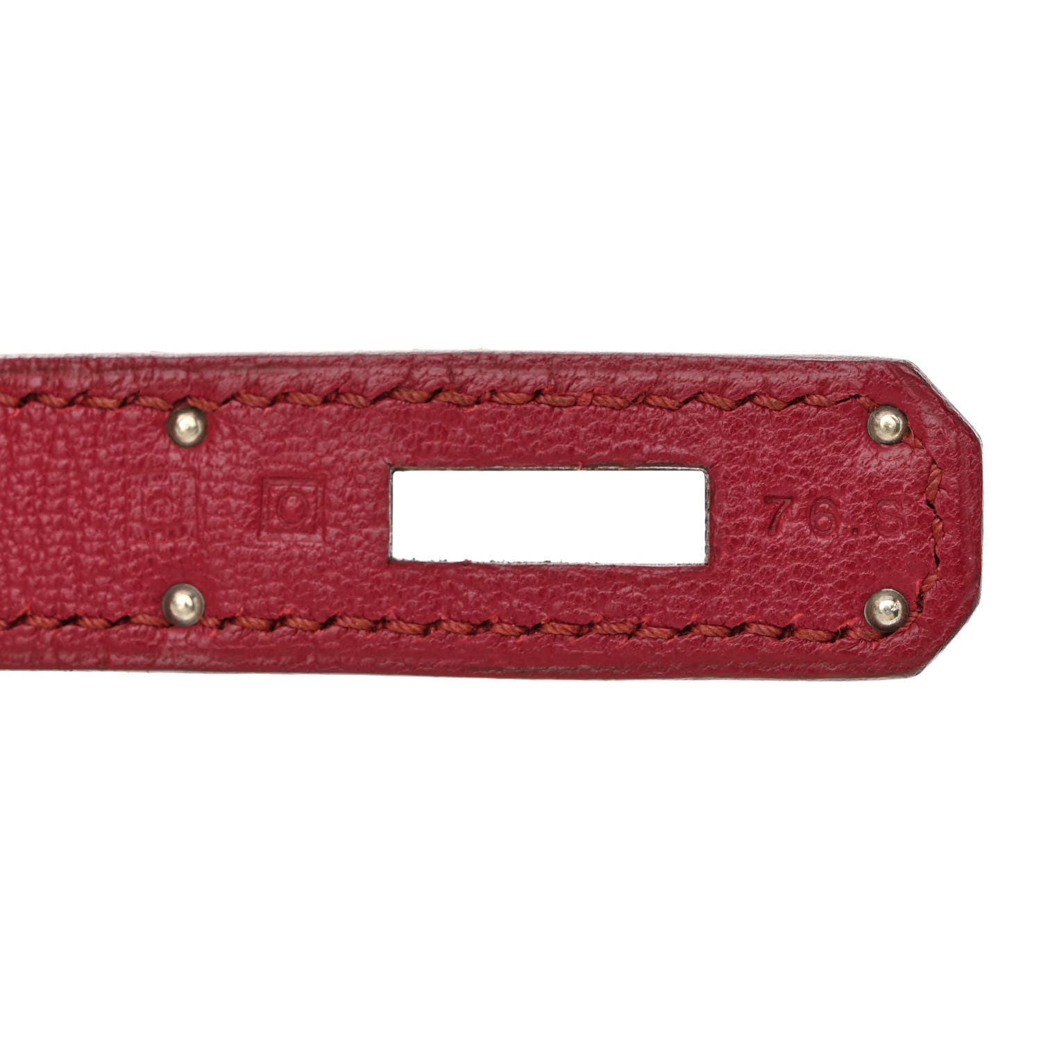 Hermes Tadelakt So Flash Kelly Retourne 35 Fauve Rubis 7 of 11