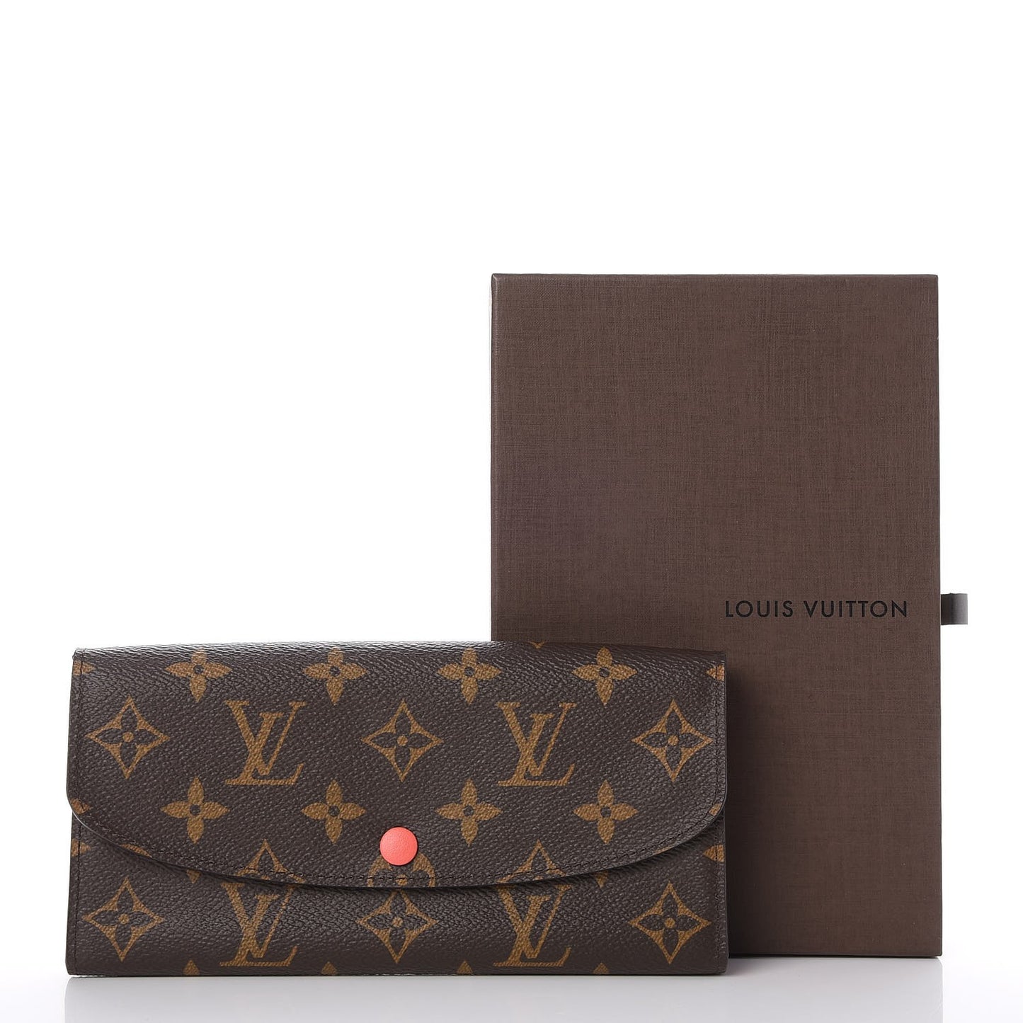 Monogram Emilie Wallet Poppy