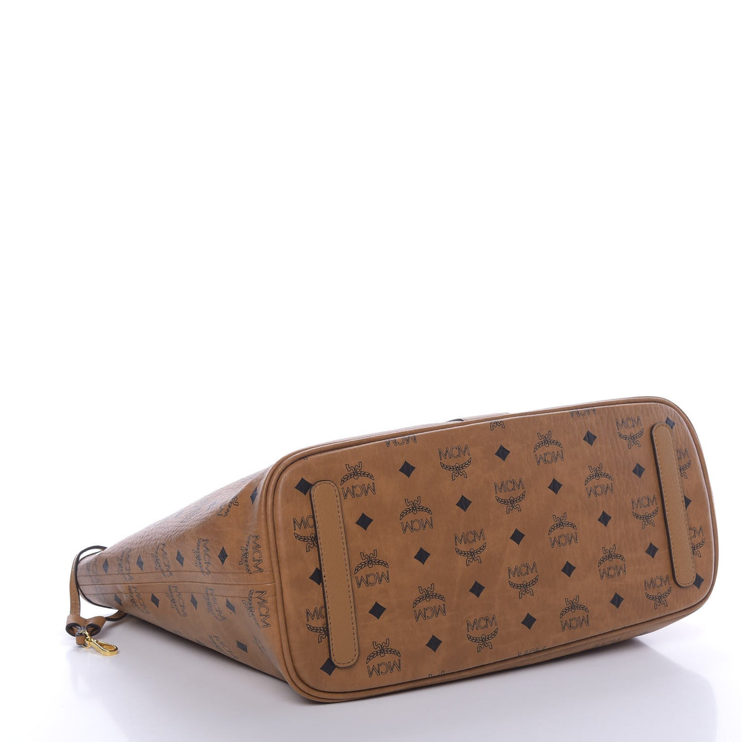 Visetos Medium Liz Reversible Shopper Tote Cognac