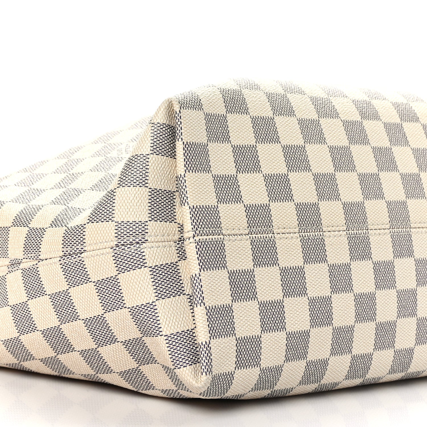 Louis Vuitton Damier Azur Graceful MM Rose Ballerine 7 of 9
