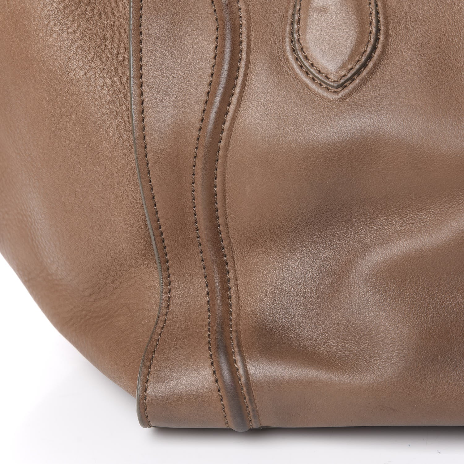 Celine Supple Calfskin Medium Phantom Luggage Taupe 14 of 23