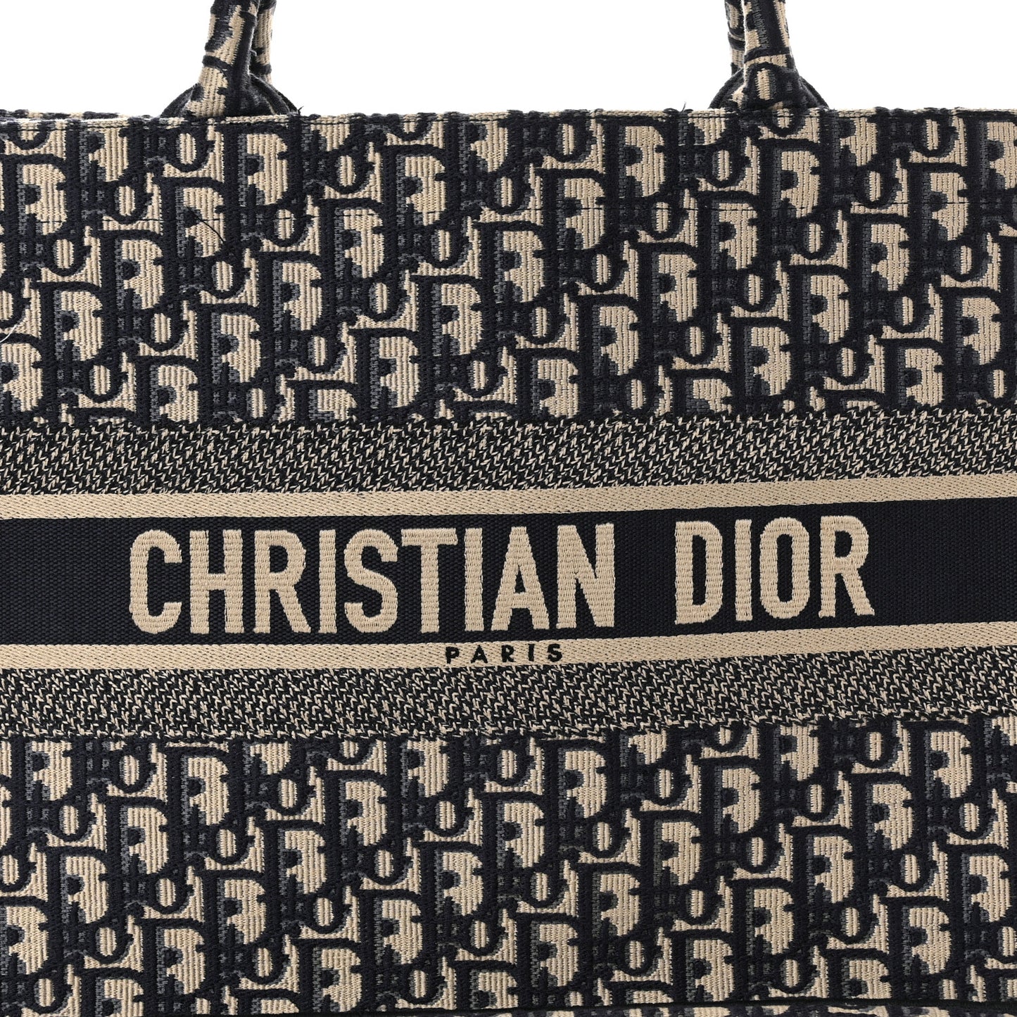 Oblique Medium Book Tote Blue Multicolor