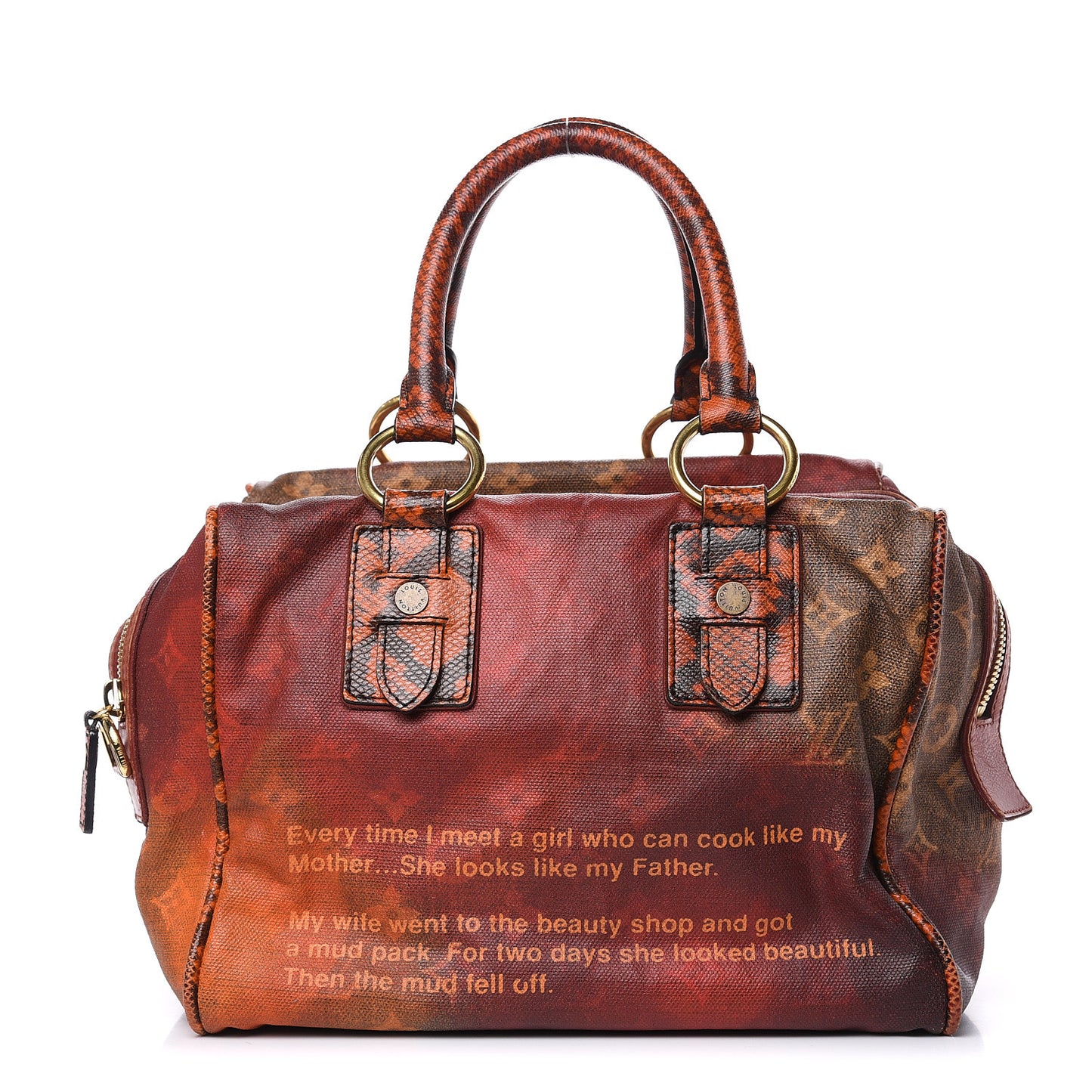 Monogram Karung Mancrazy Jokes Bag