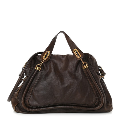 Chloe Calfskin Large Paraty Chocolate 1 of 16