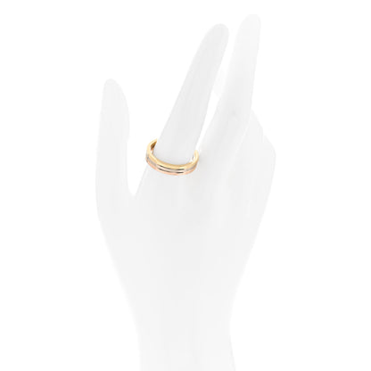 Cartier 18K Pink White Yellow Gold 4.8mm Vendome Louis Cartier Wedding Band Ring 63 10.5 2 of 5