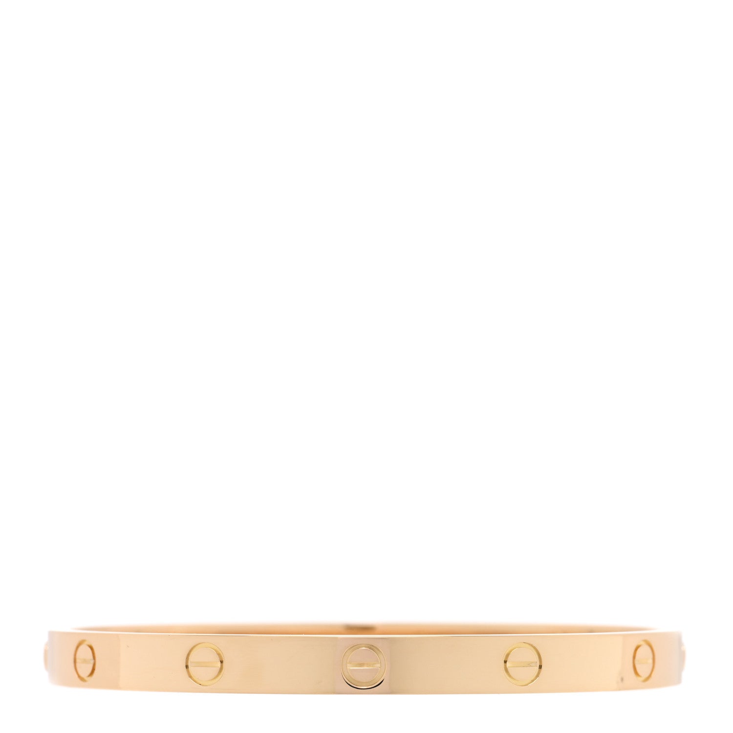 Cartier 18K Yellow Gold LOVE Bracelet 19 1 of 6