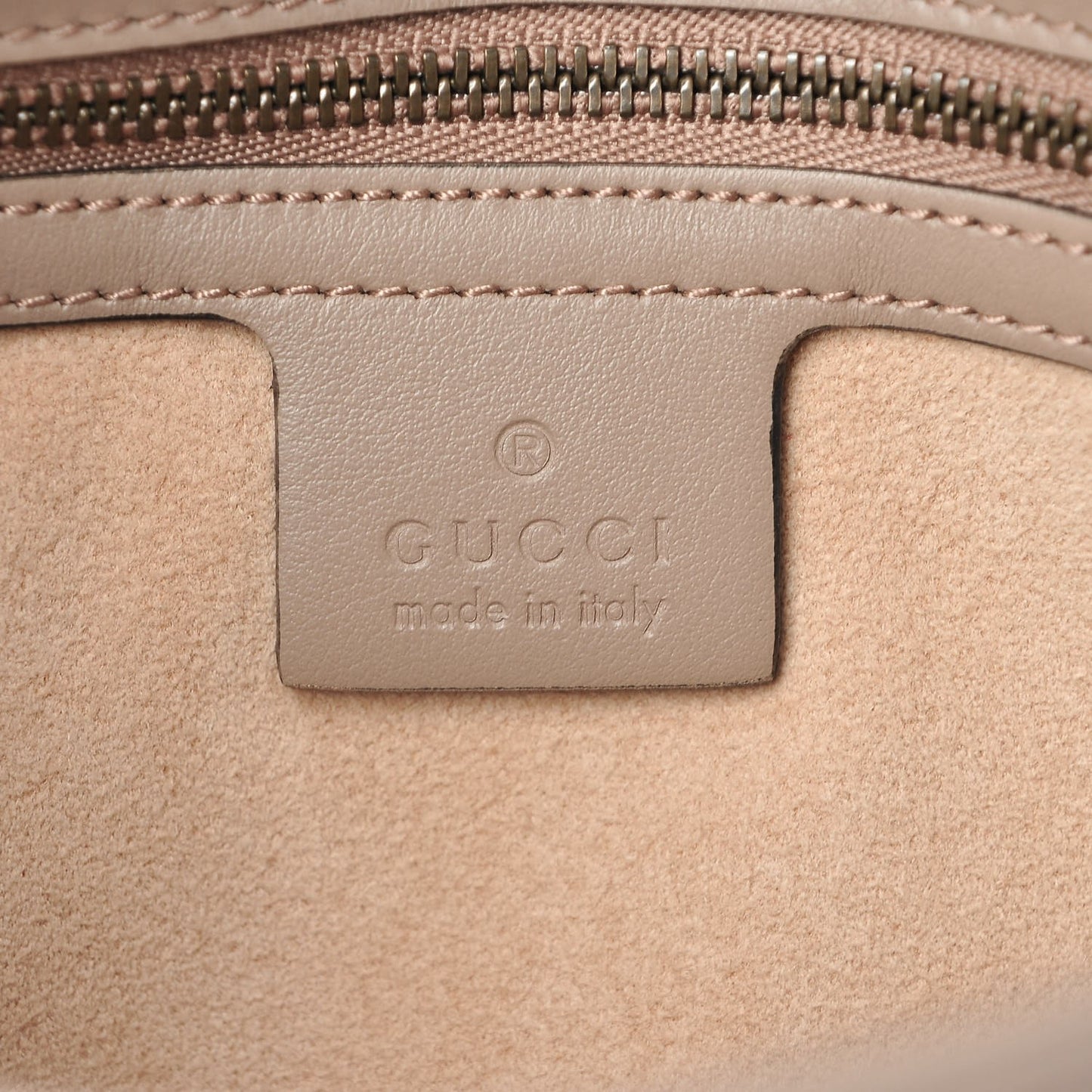 Calfskin Matelasse Small GG Marmont Shoulder Bag Porcelain Rose