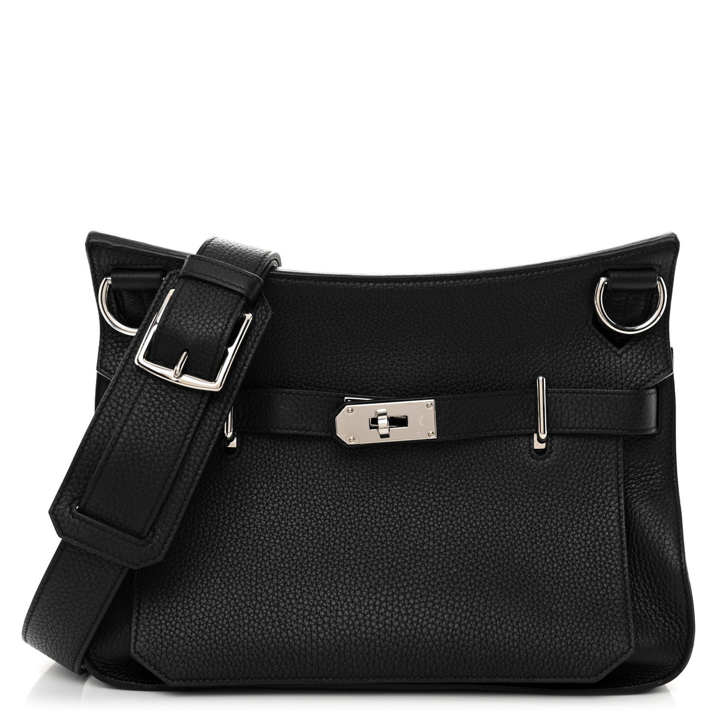 Hermes Taurillon Clemence Jypsiere 31 Black 1 of 9