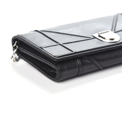 Christian Dior Lambskin Diorama Croisiere Chain Wallet Black 8 of 9