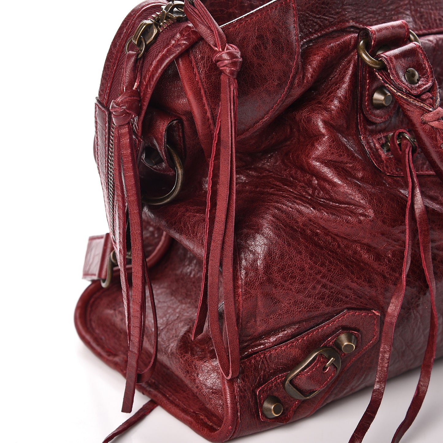 Agneau Classic Hardware City Rouge Grenat