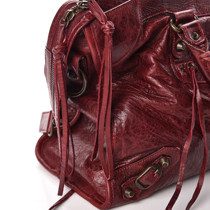 Balenciaga Agneau Classic Hardware City Rouge Grenat 11 of 14