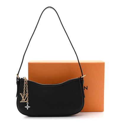 Louis Vuitton Calfskin LV Bloom Pochette  Black 11 of 11
