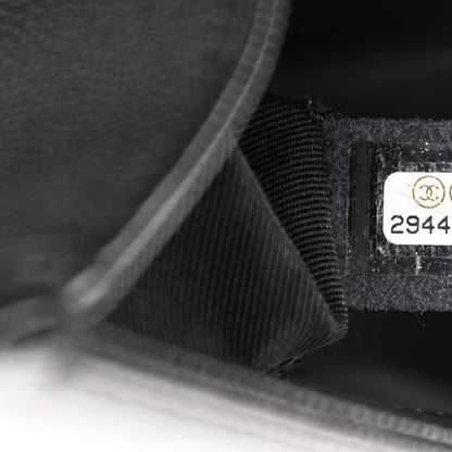 Chanel Caviar Quilted Medium Boy Flap Black 7 of 10