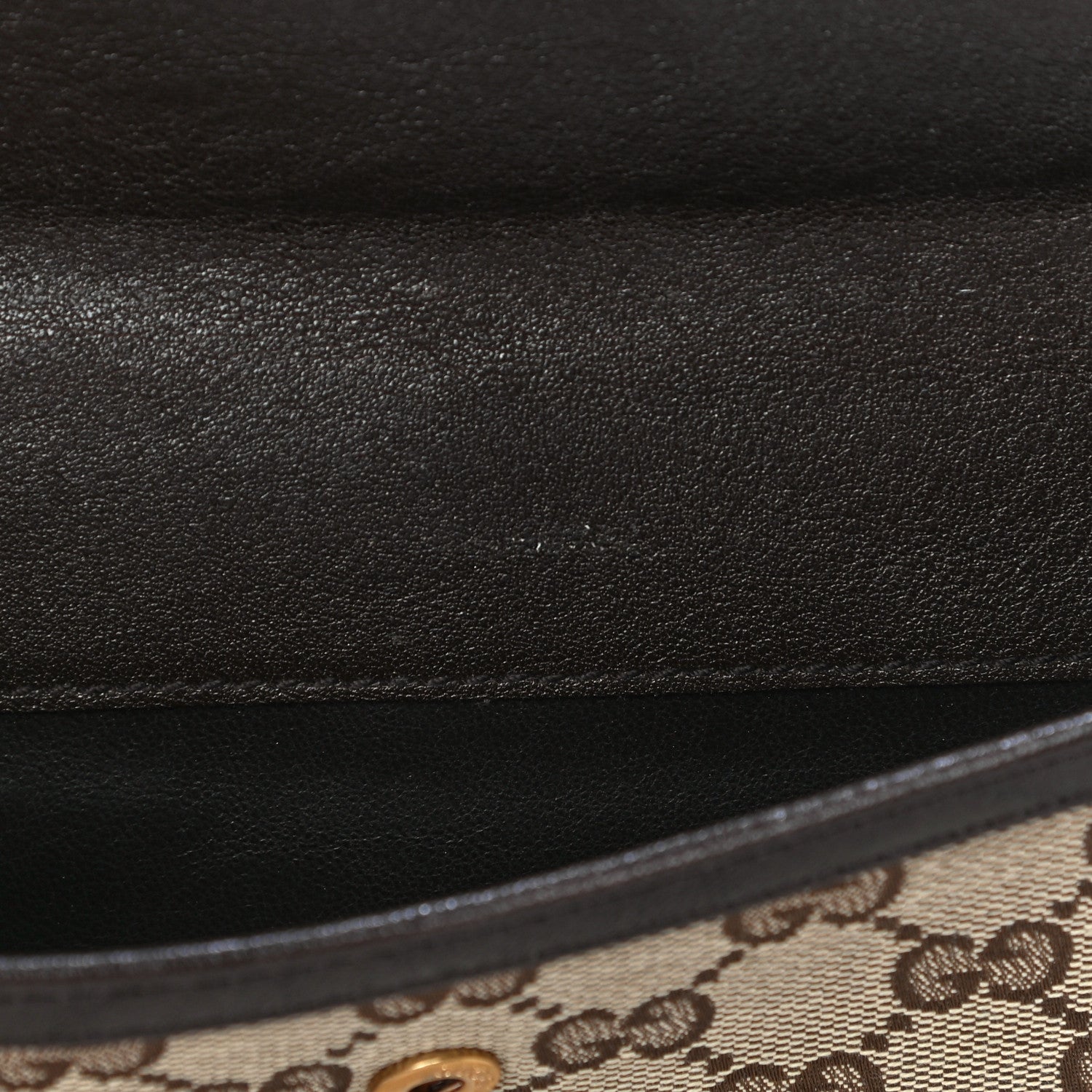 Gucci Monogram Interlocking GG Continental Wallet Dark Brown 11 of 14