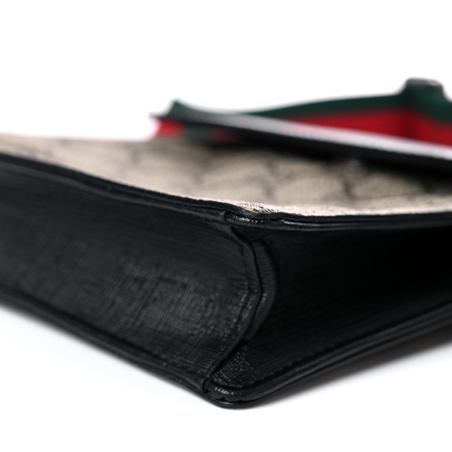 Gucci GG Supreme Monogram Web Belt Bag Black 11 of 15
