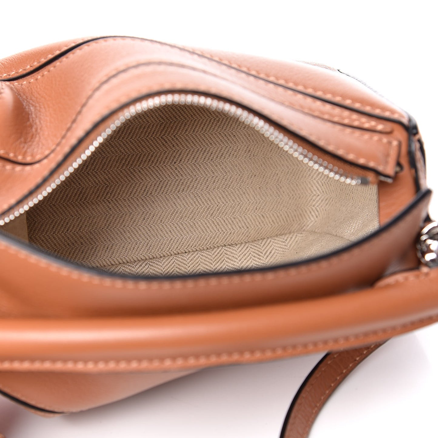 Calfskin Mini Puzzle Bag Tan