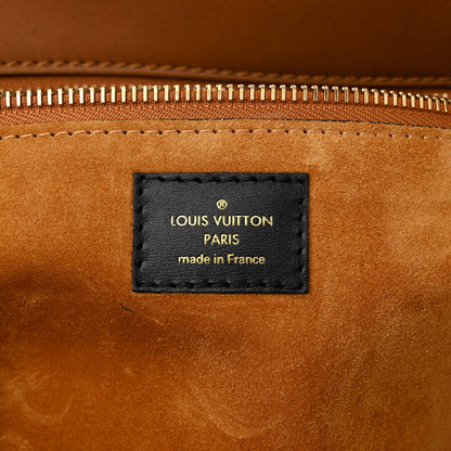 Louis Vuitton Monogram Cuir Orfevre Tote W PM Noisette 6 of 11