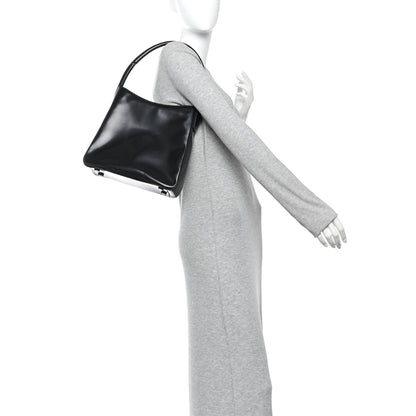 Prada Spazzolato Sport Top Handle Shoulder Bag Black 2 of 11
