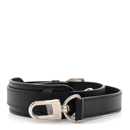Louis Vuitton Calfskin Adjustable Keepall Bandouliere Shoulder Strap Black 1 of 3