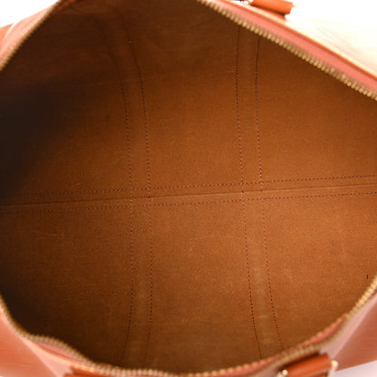 Louis Vuitton Epi Keepall 45 Cipango 4 of 13