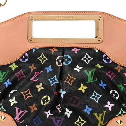 Louis Vuitton Monogram Multicolor Judy MM Black 8 of 10