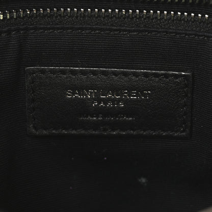 Saint Laurent Crinkled Calfskin Matelasse Monogram Medium Niki Chain Satchel Caramel 6 of 10