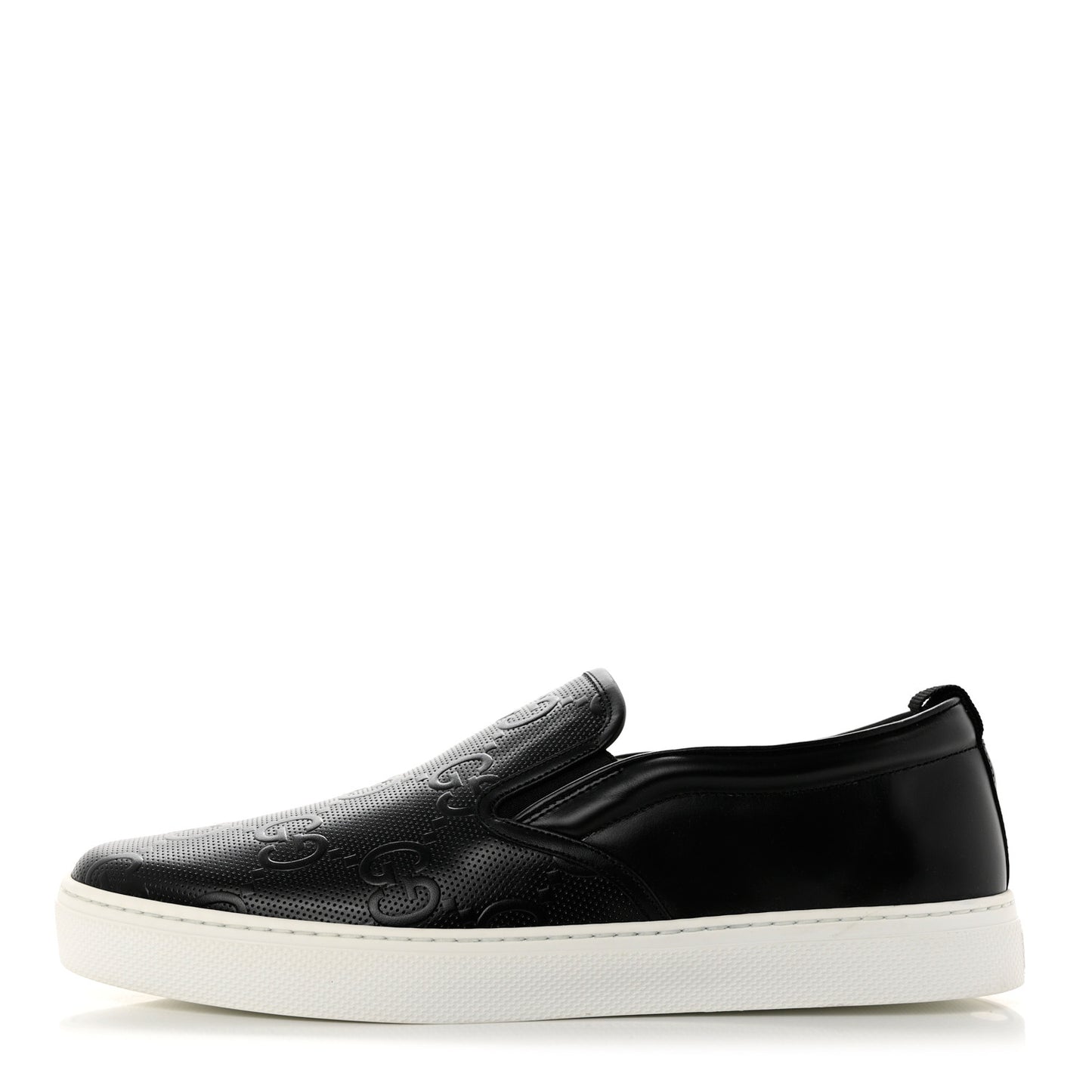 Guccissima Mens Dublin Slip On Sneakers 11.5 Black