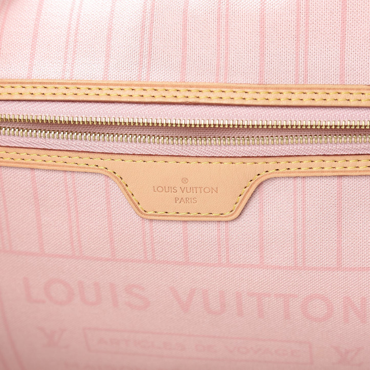 Damier Azur Neo Neverfull GM Rose Ballerine