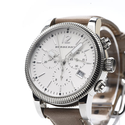 Burberry Stainless Steel Calfskin 42mm Chronograph Quartz Watch BU7816 8 of 11