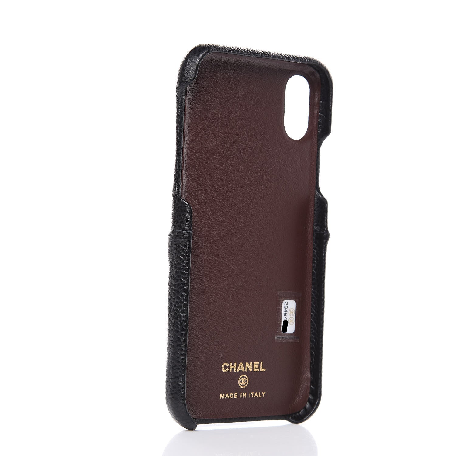 Chanel Caviar Quilted iPhone X Coco Tech Case Black 3 of 6